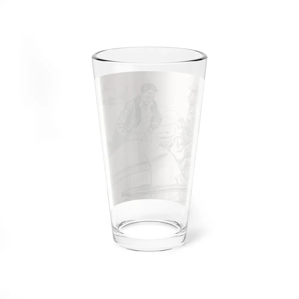 A Collection of Three Story Illustrations (3) (Magazine Illustration) Pint Glass 16oz-Go Mug Yourself