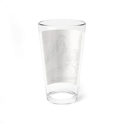 A Collection of Three Story Illustrations (3) (Magazine Illustration) Pint Glass 16oz-Go Mug Yourself