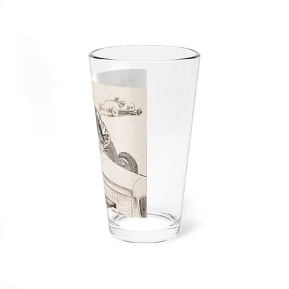 A Collection of Three Story Illustrations (3) (Magazine Illustration) Pint Glass 16oz-Go Mug Yourself