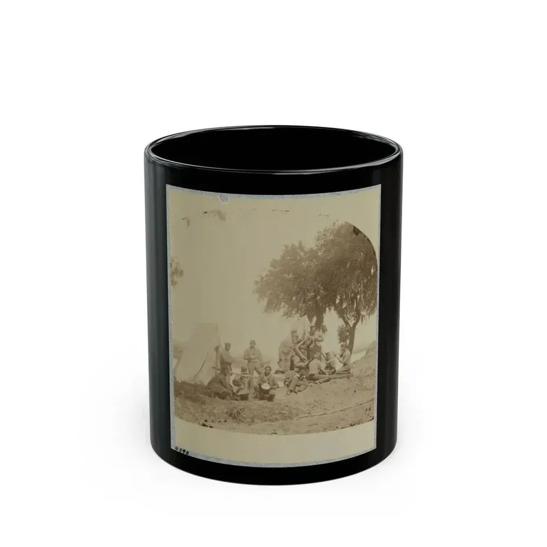 A Confederate Picket Post Near Charleston, S.C., 1861 (U.S. Civil War) Black Coffee Mug 11oz - Go Mug Yourself