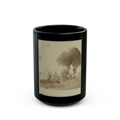 A Confederate Picket Post Near Charleston, S.C., 1861 (U.S. Civil War) Black Coffee Mug 15oz - Go Mug Yourself