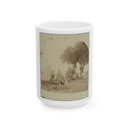 A Confederate Picket Post Near Charleston, S.C., 1861 (U.S. Civil War) White Coffee Mug 15oz - Go Mug Yourself
