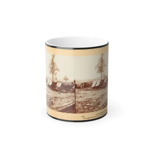A Confederate Redoubt 001 (U.S. Civil War) Color Changing Coffee Mug 11oz Default Title 11oz - Go Mug Yourself