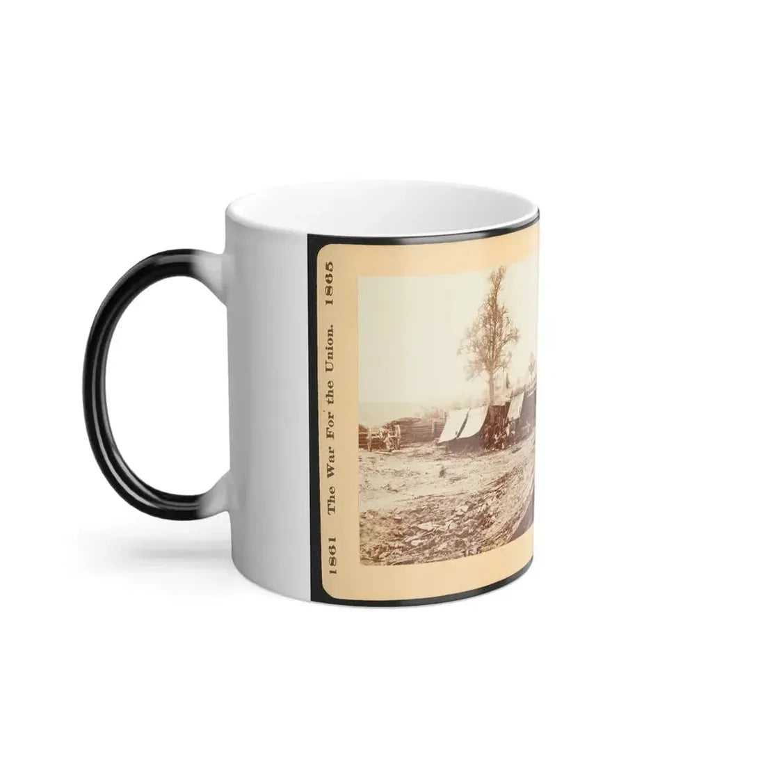 A Confederate Redoubt 001 (U.S. Civil War) Color Changing Coffee Mug 11oz - Go Mug Yourself