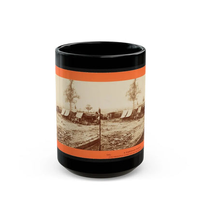 A Confederate Redoubt (U.S. Civil War) Black Coffee Mug-15oz-Go Mug Yourself