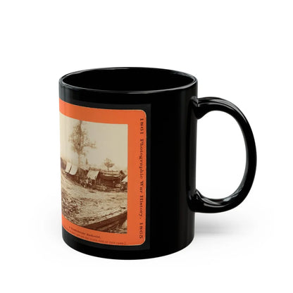 A Confederate Redoubt (U.S. Civil War) Black Coffee Mug-Go Mug Yourself