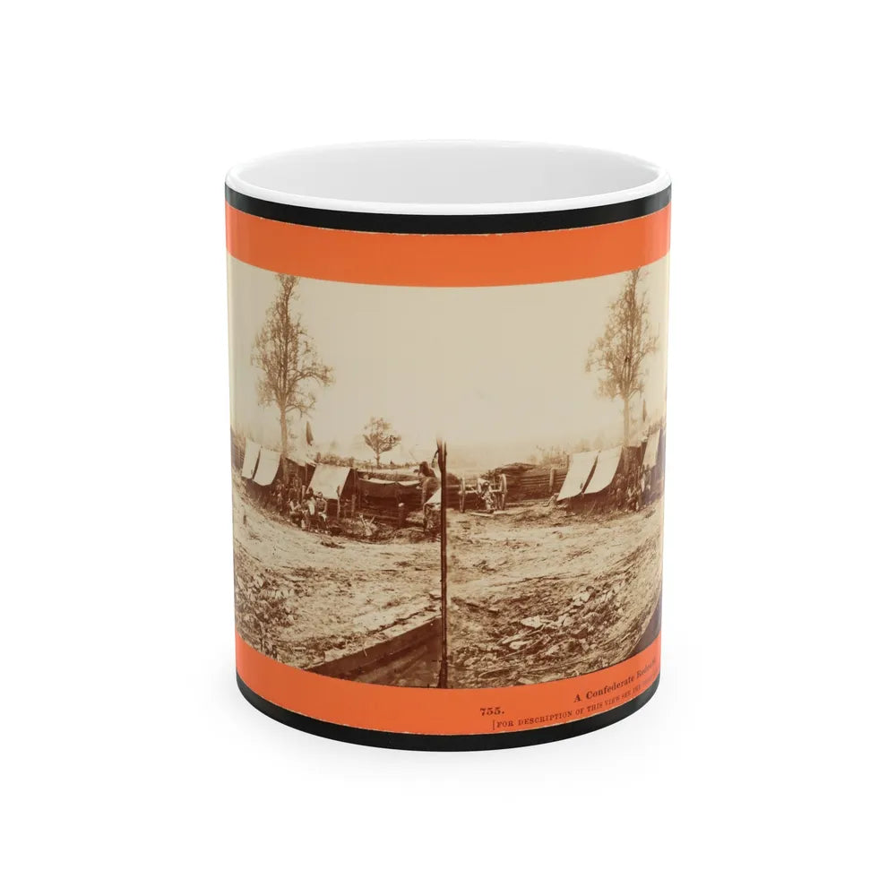 A Confederate Redoubt (U.S. Civil War) White Coffee Mug-11oz-Go Mug Yourself