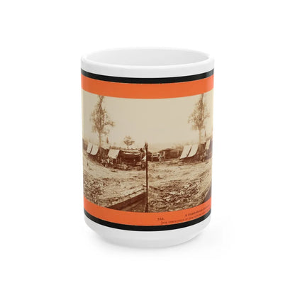 A Confederate Redoubt (U.S. Civil War) White Coffee Mug-15oz-Go Mug Yourself