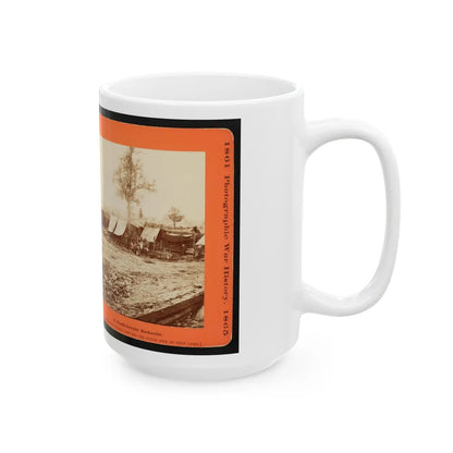 A Confederate Redoubt (U.S. Civil War) White Coffee Mug-Go Mug Yourself