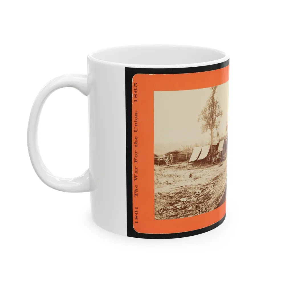 A Confederate Redoubt (U.S. Civil War) White Coffee Mug-Go Mug Yourself