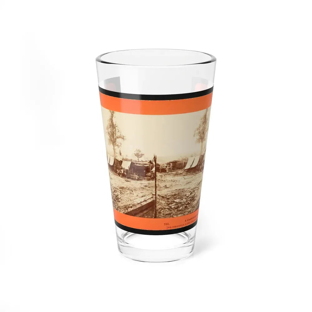 A Confederate Redoubt (U.S. Civil War) Pint Glass 16oz 16oz - Go Mug Yourself