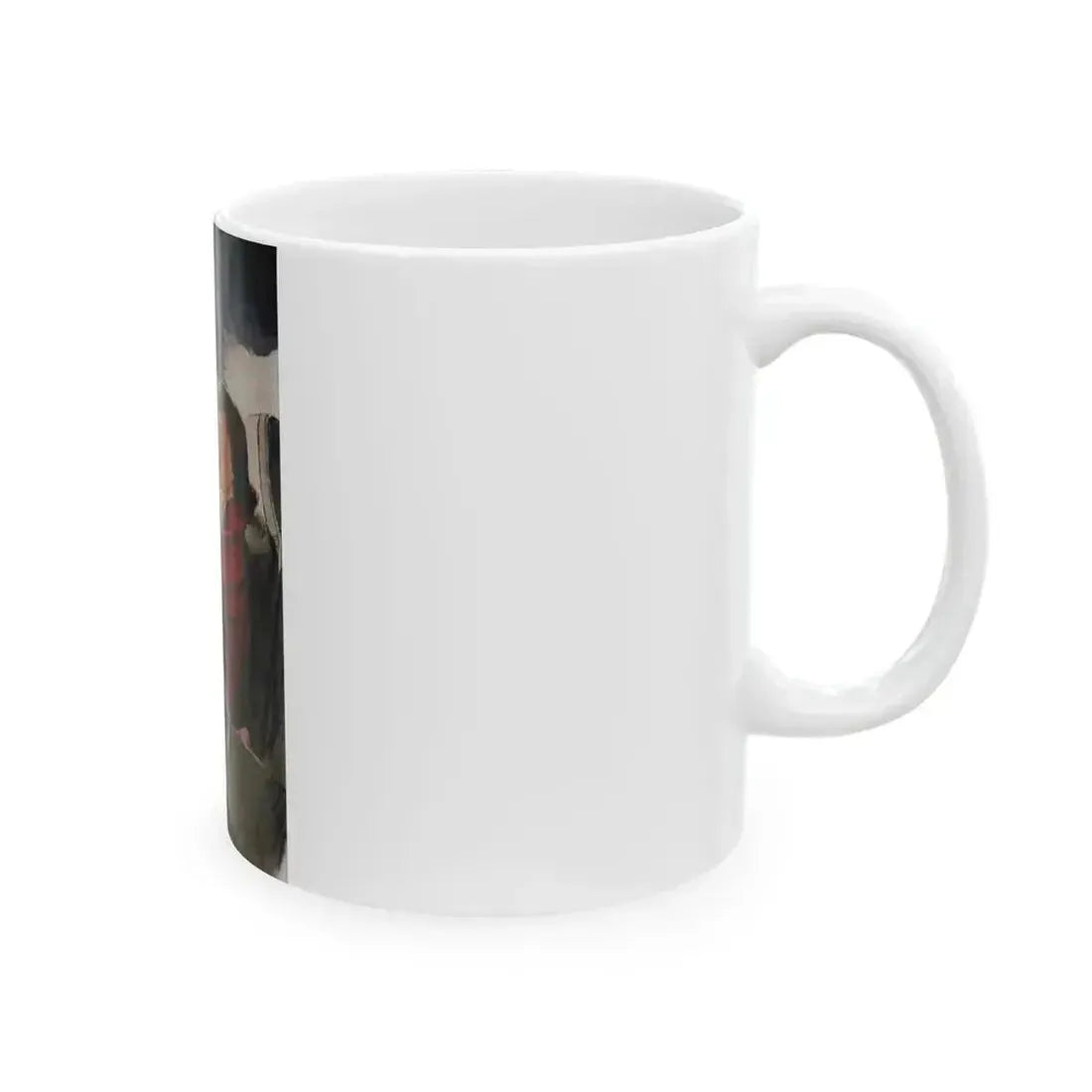 A Crowded Void (2), Cosmopolitan, January 1957 - White Coffee Mug - Go Mug Yourself