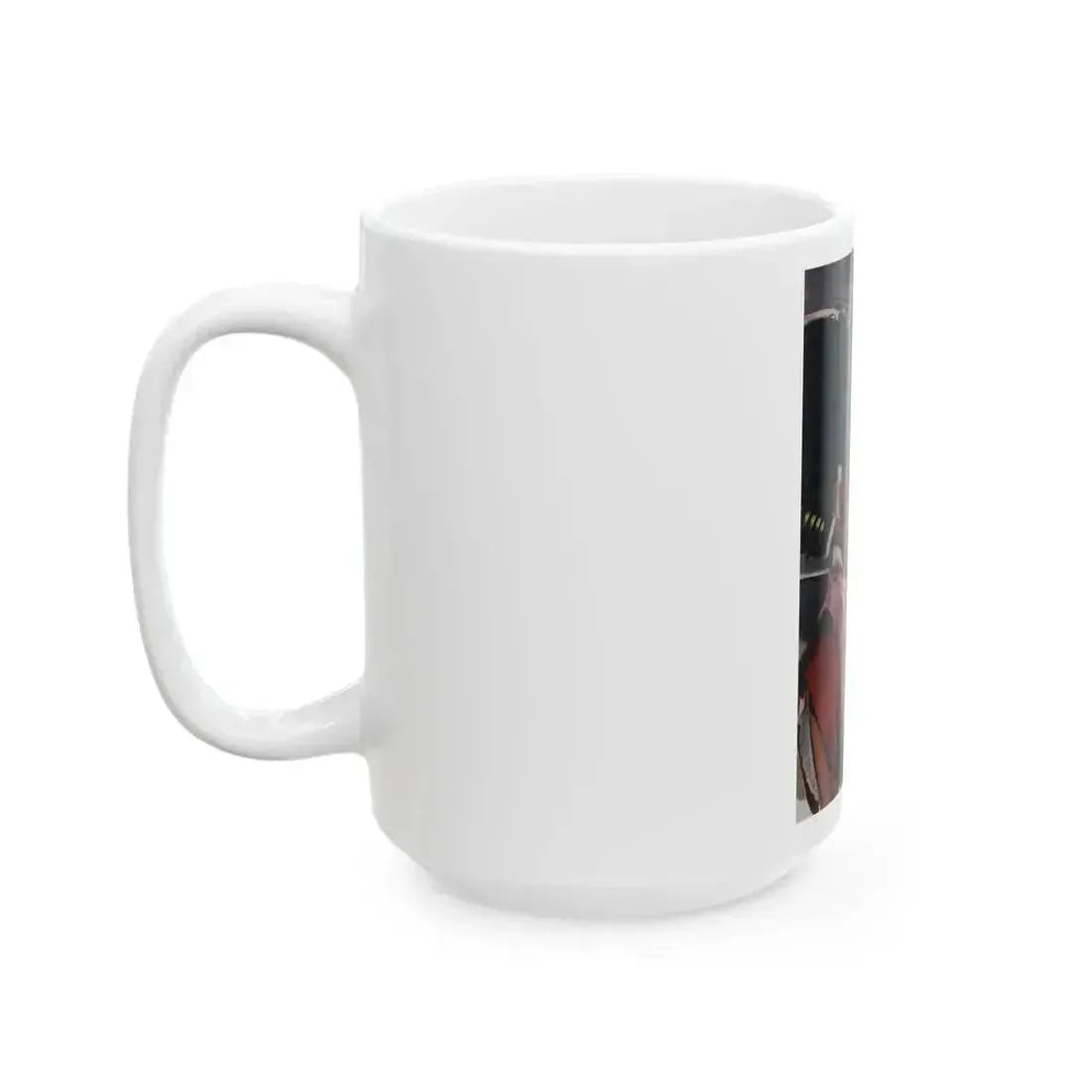 A Crowded Void (2), Cosmopolitan, January 1957 - White Coffee Mug - Go Mug Yourself