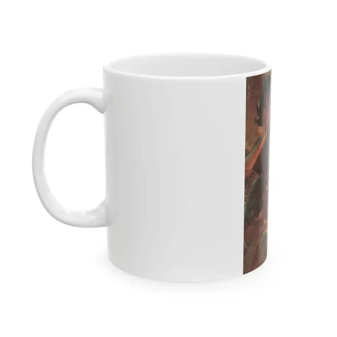 A Cup for Remembrance, Cosmopolitan, February 1962 - White Coffee Mug - Go Mug Yourself