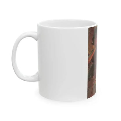A Cup for Remembrance, Cosmopolitan, February 1962 - White Coffee Mug - Go Mug Yourself