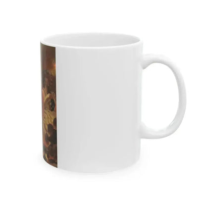 A Cup for Remembrance, Cosmopolitan, February 1962 - White Coffee Mug - Go Mug Yourself