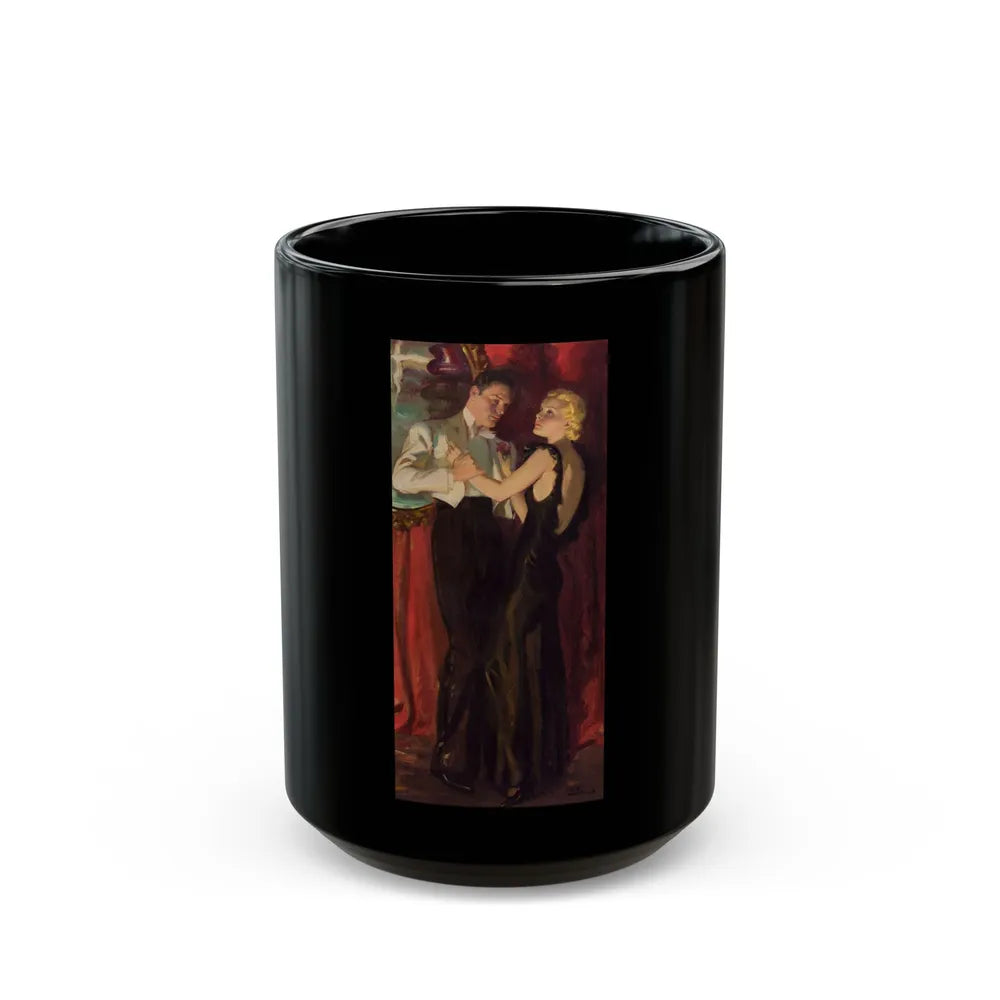 A Dancing Couple - Black Coffee Mug-15oz-Go Mug Yourself