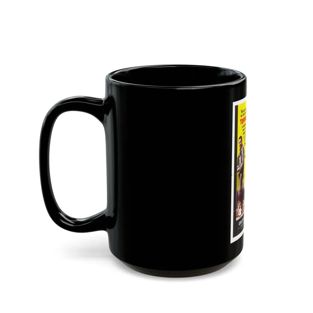 A DATE WITH DEATH 1959 Movie Poster - Black Coffee Mug-Go Mug Yourself