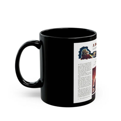 A Date with Solly, Man Junior, November 1949 - Black Coffee Mug-Go Mug Yourself