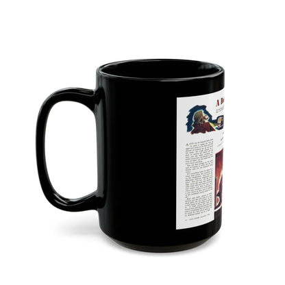 A Date with Solly, Man Junior, November 1949 - Black Coffee Mug-Go Mug Yourself