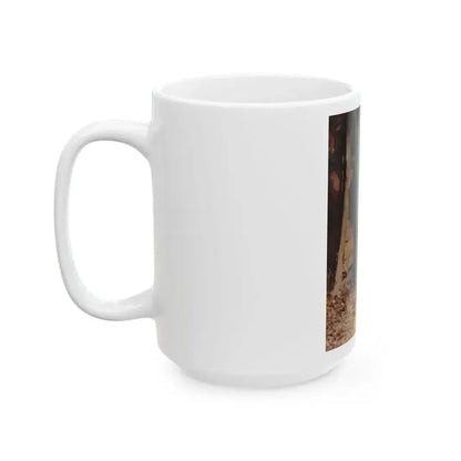 A Daughter's Rescue, The Saturday Evening Post story illustration, July 12, 1919 - White Coffee Mug - Go Mug Yourself