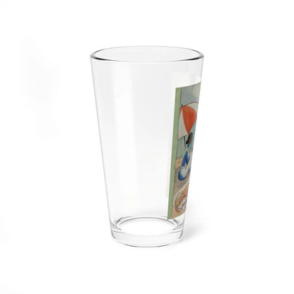 A Day at the Beach, The New Yorker, August 5, 1944 (Magazine Illustration) Pint Glass 16oz-Go Mug Yourself