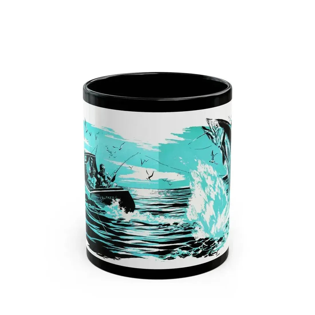 A Day in the Sun, Bluebook, February 1953 - Black Coffee Mug 11oz - Go Mug Yourself