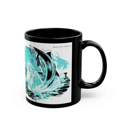A Day in the Sun, Bluebook, February 1953 - Black Coffee Mug - Go Mug Yourself