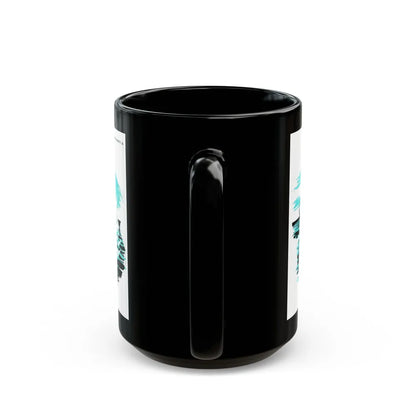 A Day in the Sun, Bluebook, February 1953 - Black Coffee Mug-Go Mug Yourself