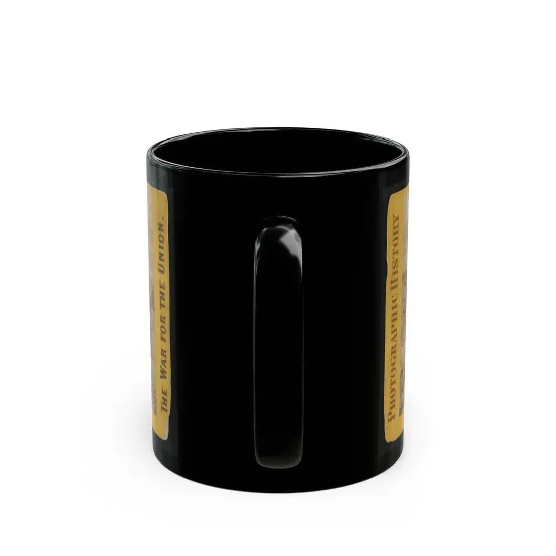 A Dead Rebel Soldier, As He Lay In The Trenches Of  Fort Hell (U.S. Civil War) Black Coffee Mug - Go Mug Yourself