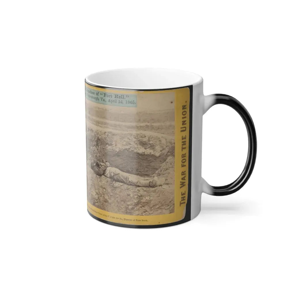 A Dead Rebel Soldier, as He Lay in the Trenches of  Fort Hell (U.S. Civil War) Color Changing Coffee Mug 11oz - Go Mug Yourself