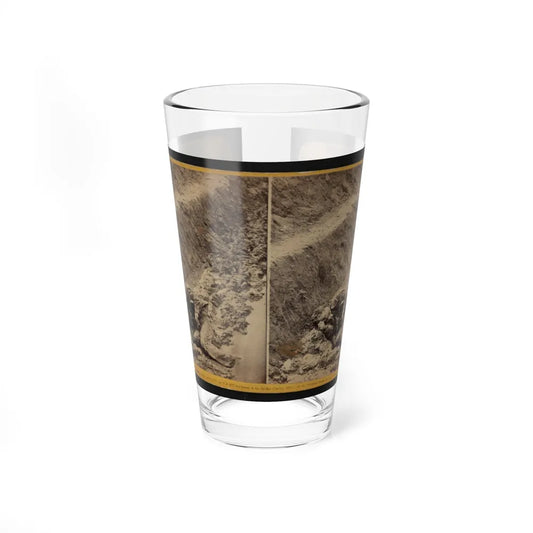 A Dead Rebel Soldier, As He Lay In The Trenches Of Fort Mahone, Called By The Soldiers, Fort Damnation ... (U.S. Civil War) Pint Glass 16oz-16oz-Go Mug Yourself