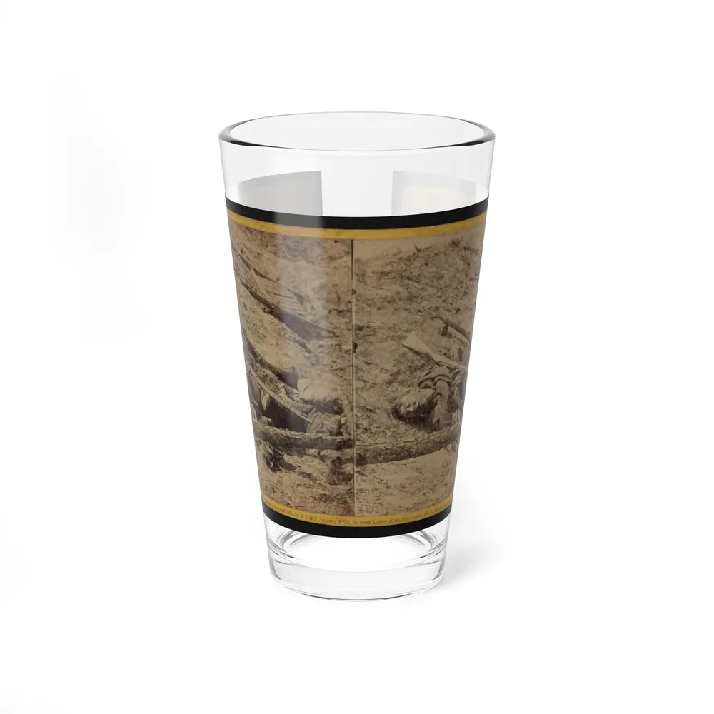 A Dead Rebel Soldier, As He Lay In The Trenches Of Fort Mahone, Called By The Soldiers Fort Damnation (U.S. Civil War) Pint Glass 16oz-16oz-Go Mug Yourself