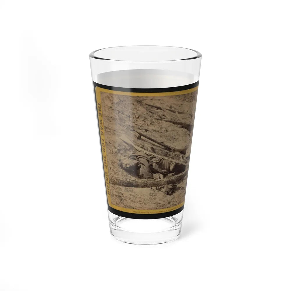 A Dead Rebel Soldier, As He Lay In The Trenches Of Fort Mahone, Called By The Soldiers Fort Damnation (U.S. Civil War) Pint Glass 16oz-Go Mug Yourself