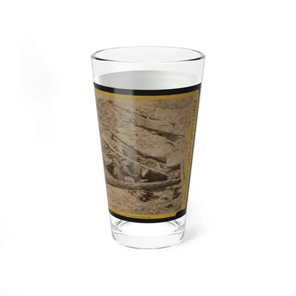 A Dead Rebel Soldier, As He Lay In The Trenches Of Fort Mahone, Called By The Soldiers  Fort Damnation (U.S. Civil War) Pint Glass 16oz - Go Mug Yourself