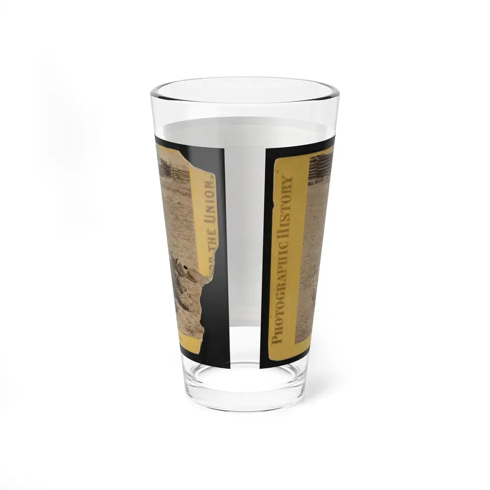 A Dead Rebel Soldier, Inside The Union Picket Lines (U.S. Civil War) Pint Glass 16oz - Go Mug Yourself
