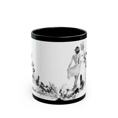 A Delicate Sublect, Calling All Girls, June 1948 - Black Coffee Mug 11oz - Go Mug Yourself
