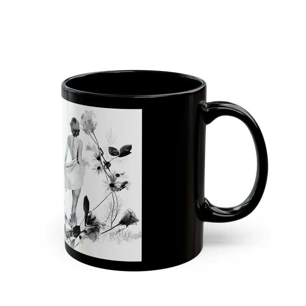 A Delicate Sublect, Calling All Girls, June 1948 - Black Coffee Mug-Go Mug Yourself