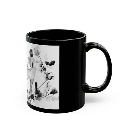A Delicate Sublect, Calling All Girls, June 1948 - Black Coffee Mug - Go Mug Yourself
