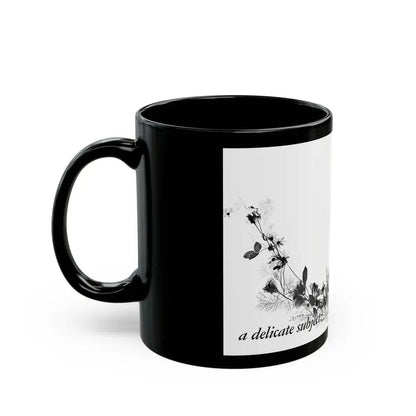 A Delicate Sublect, Calling All Girls, June 1948 - Black Coffee Mug - Go Mug Yourself