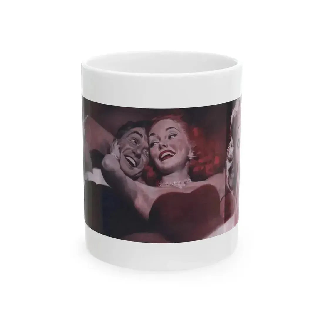 A Desire for Love, Cosmopolitan, April 1953 - White Coffee Mug 11oz - Go Mug Yourself