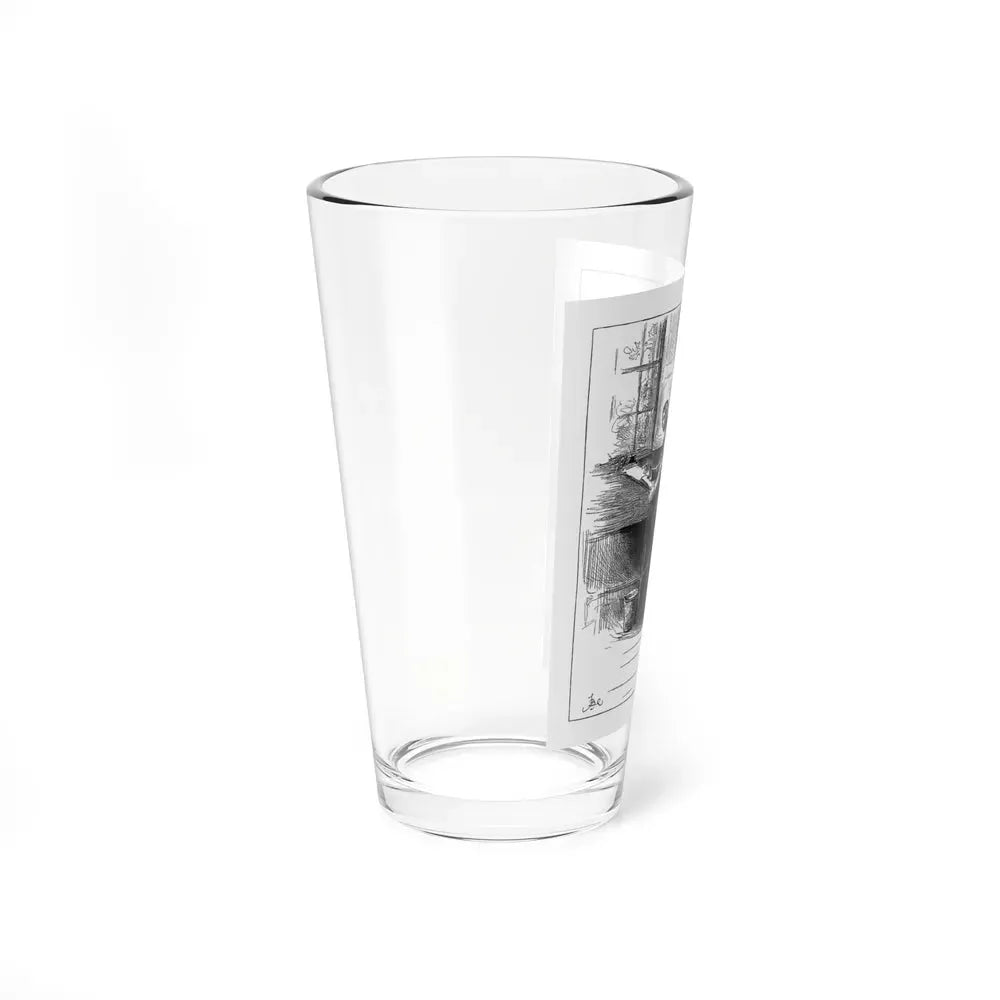 A Diamond In The Rough by Alice O'Hanlon, Cassell's Family Magazine 1885 (1) (Magazine Illustration) Pint Glass 16oz - Go Mug Yourself