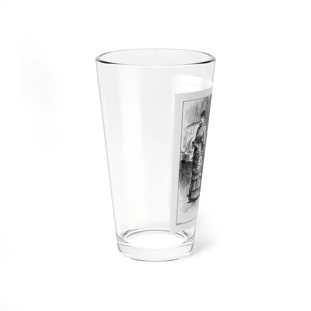 A Diamond In The Rough by Alice O'Hanlon, Cassell's Family Magazine 1885 (3) (Magazine Illustration) Pint Glass 16oz - Go Mug Yourself