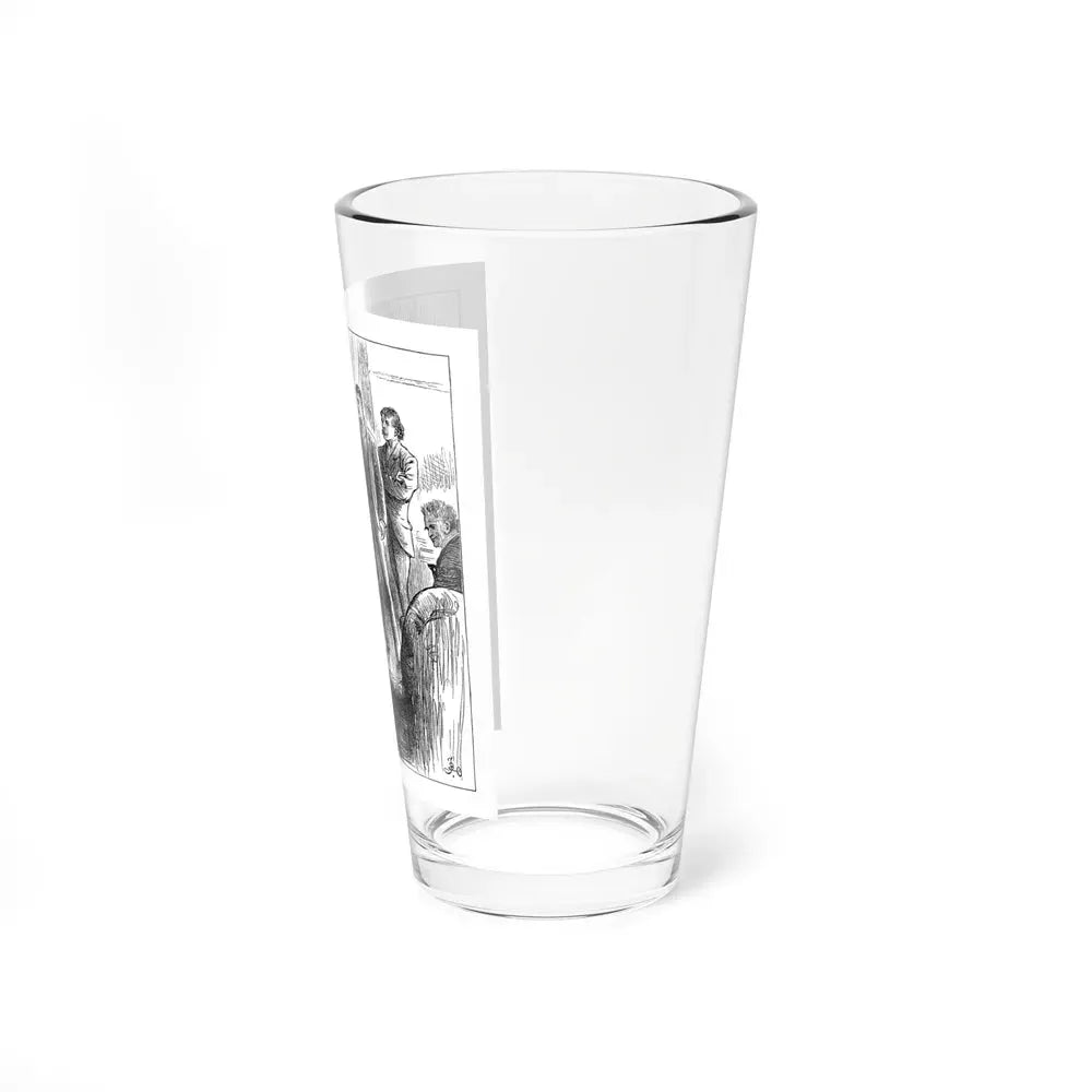 A Diamond In The Rough by Alice O'Hanlon, Cassell's Family Magazine 1885 (3) (Magazine Illustration) Pint Glass 16oz - Go Mug Yourself