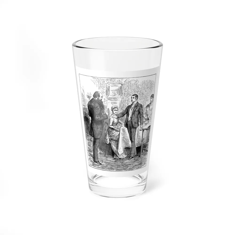 A Diamond In The Rough by Alice O'Hanlon, Cassell's Family Magazine 1885 (2) (Magazine Illustration) Pint Glass 16oz-16oz-Go Mug Yourself