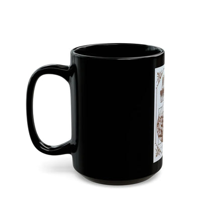 A DIRTY WESTERN 1975 Movie Poster - Black Coffee Mug-Go Mug Yourself