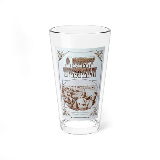 A DIRTY WESTERN 1975 Movie Poster - Pint Glass 16oz 16oz - Go Mug Yourself