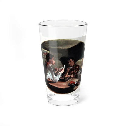 A Dish of Apples, Collier's magazine, December 20, 1947 (Magazine Illustration) Pint Glass 16oz 16oz - Go Mug Yourself
