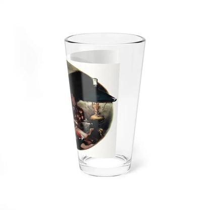 A Dish of Apples, Collier's magazine, December 20, 1947 (Magazine Illustration) Pint Glass 16oz - Go Mug Yourself