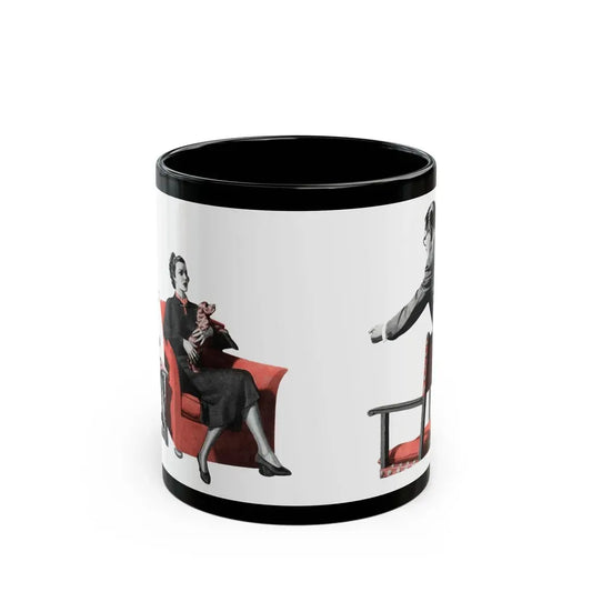 A Dog Has His Day, The American Magazine, July 1936 - Black Coffee Mug 11oz - Go Mug Yourself
